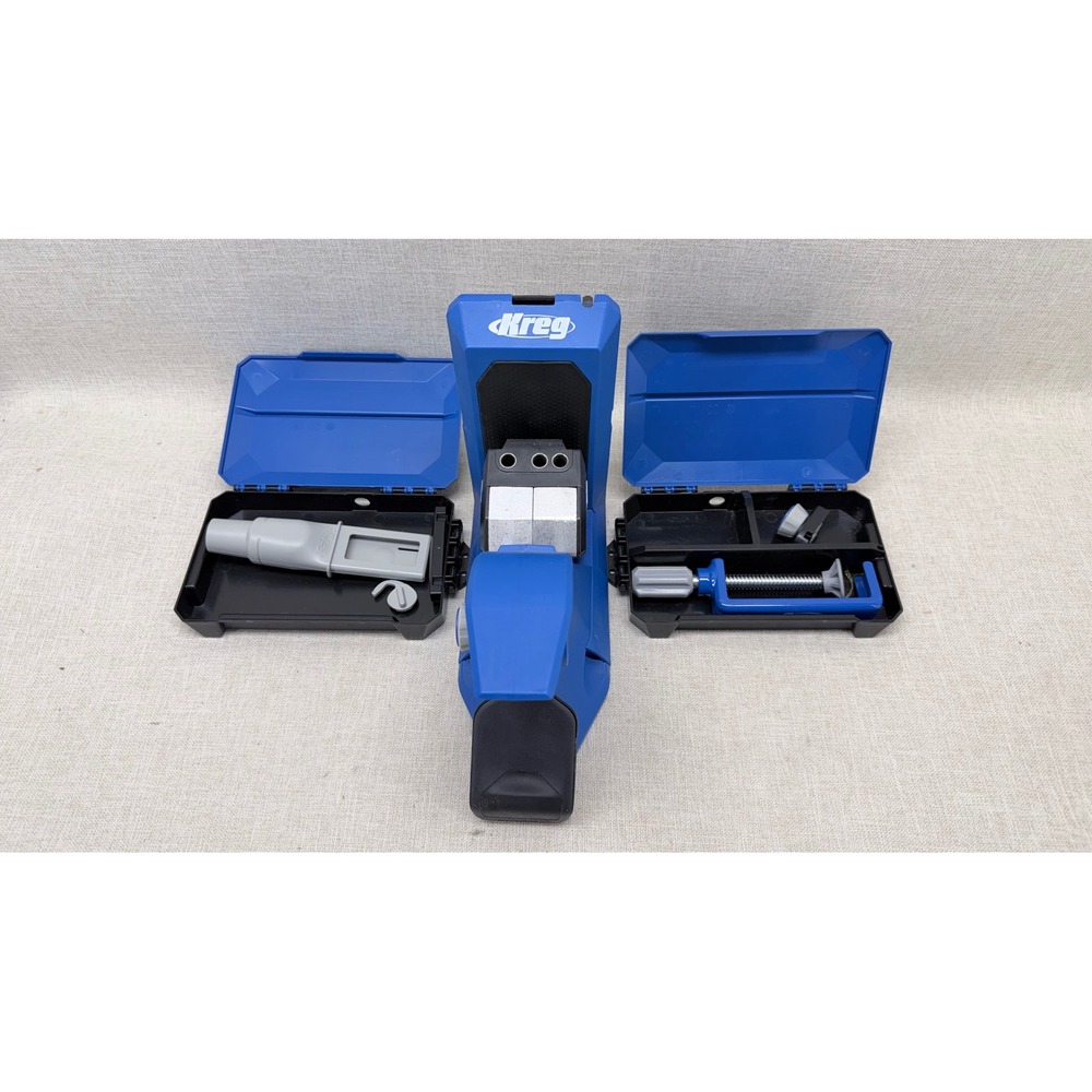 Kreg Pocket-Hole Jig 720 Woodworking Tool with Docking Station KPHJ720 Blue